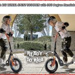 Zinc BMX Scooter For Kids