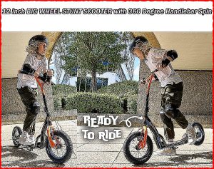 Zinc BMX Scooter For Kids