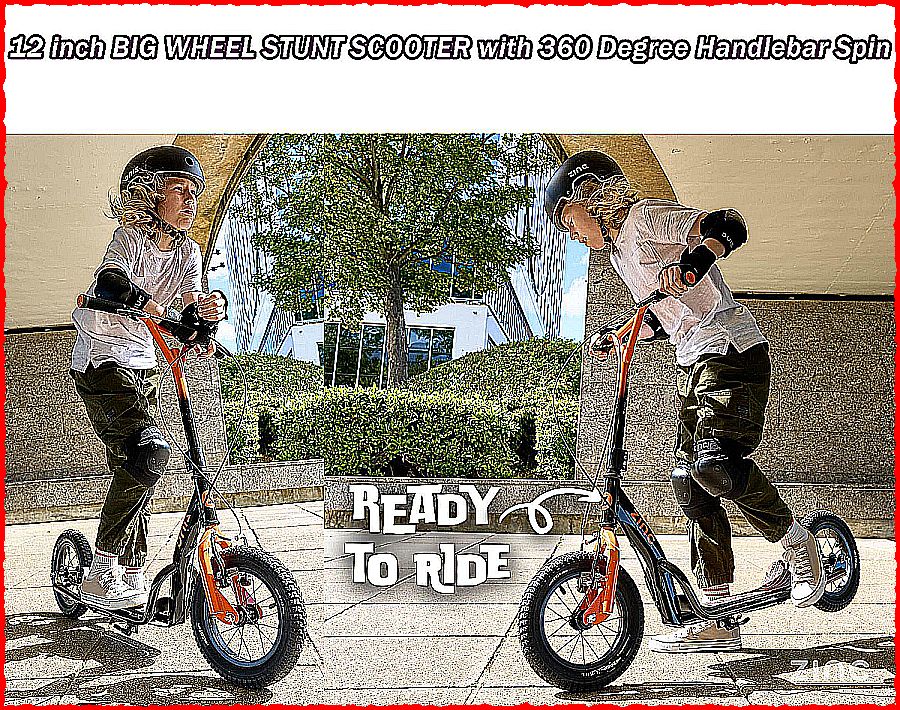 Zinc BMX Scooter For Kids