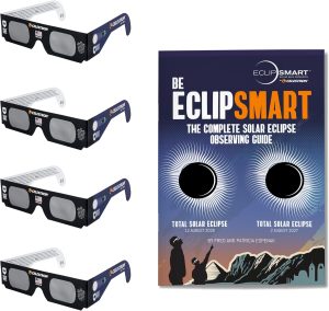 4 Pairs Of EclipSmart Certified Solar Eclipse Glasses