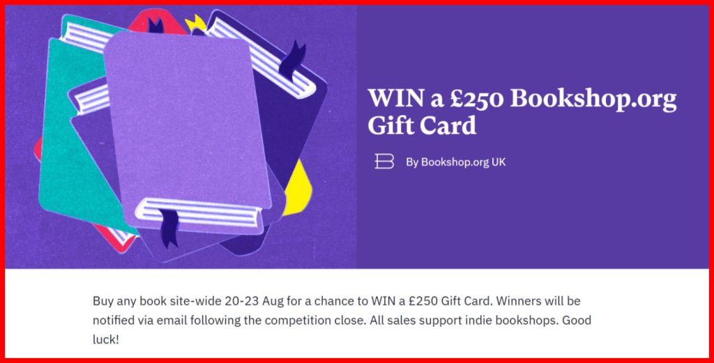 Win £250 voucher